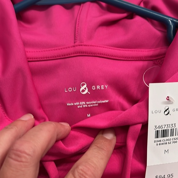 NWT loft Lou and grey sport hoodie - Picture 5 of 6